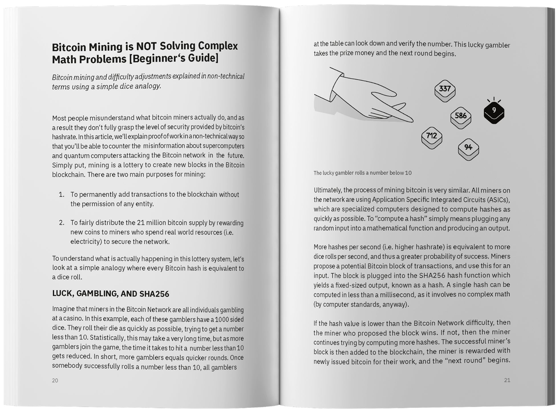 Bitcoin mining handbook
